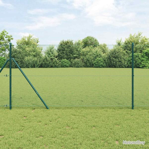Cl�ture en fil soud� 5000 x 140 cm Vert