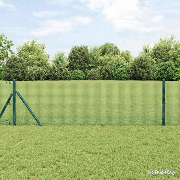 Cl�ture en fil soud� 10000 x 60 cm Vert