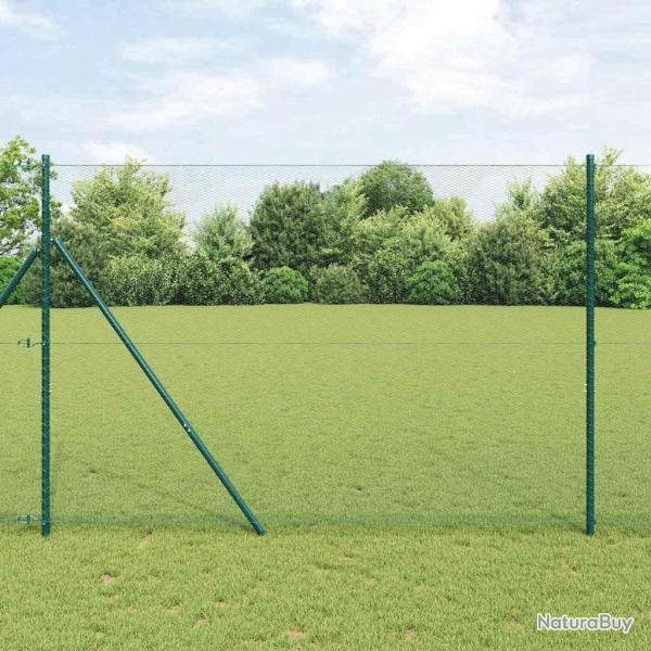 Cl�ture hexagonale Vert 1,6 x 50 m PVC