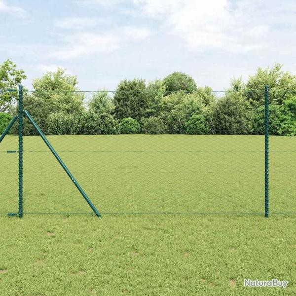 Cl�ture hexagonale Vert 1,4 x 100 m PVC