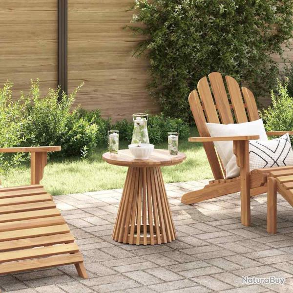 Table d'appoint Marron 50 x 50 x 49,5 cm Bois de teck massif