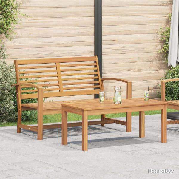 Ensemble banc et table de 2 Pi�ce Marron