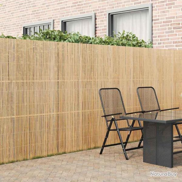 Cl�ture en bambou Naturel 400 x 180 cm Bambou