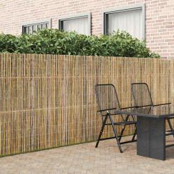 Cl&ocirc;ture en bambou Naturel 500 x 150 cm Bambou