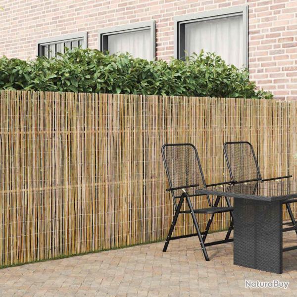 Cl�ture en bambou Naturel 500 x 150 cm Bambou