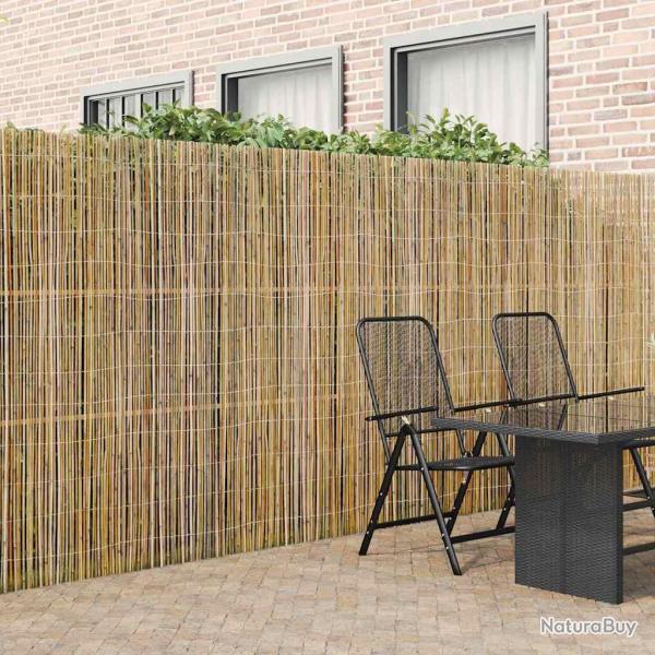 Cl�ture en bambou Naturel 500 x 180 cm Bambou