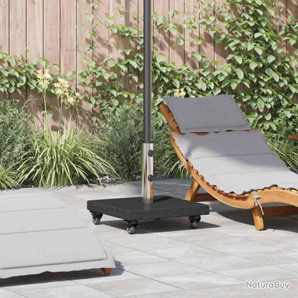 Pied de parasol 30kg Noir Granite Carr�