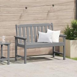 Banc de Gris clair 120 x 59 x 88 cm HDPE