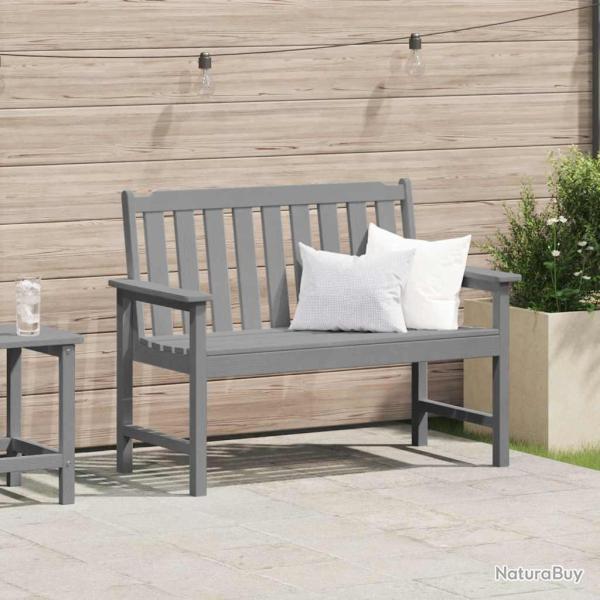 Banc de Gris clair 120 x 59 x 88 cm HDPE
