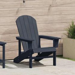 Chaise Adirondack Bleu marine 82 x 74 x 92 cm HDPE