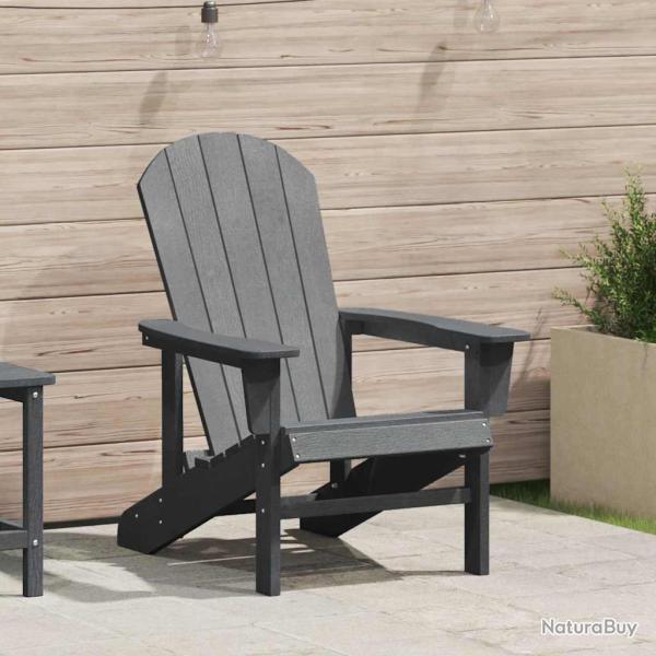 Chaise Adirondack Gris clair 82 x 74 x 92 cm HDPE