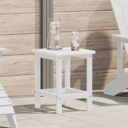 Table d'appoint Blanc 38 x 38 x 46 cm Poly&eacute;thyl&egrave;ne