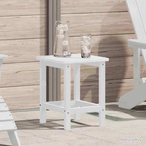Table d'appoint Blanc 38 x 38 x 46 cm Poly�thyl�ne