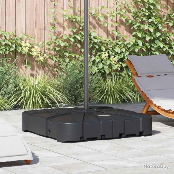 Base de parasol � bras d�port� Noir 86 x 86 x 19 cm