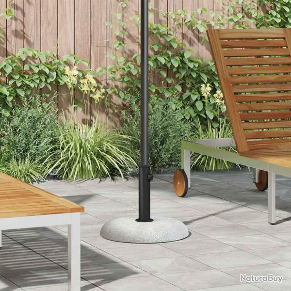 Pied de parasol 20,9kg Gris clair B�ton Rond