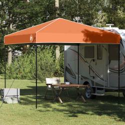 Tente &agrave; abri Orange 243 x 243 x 251 cm tissu