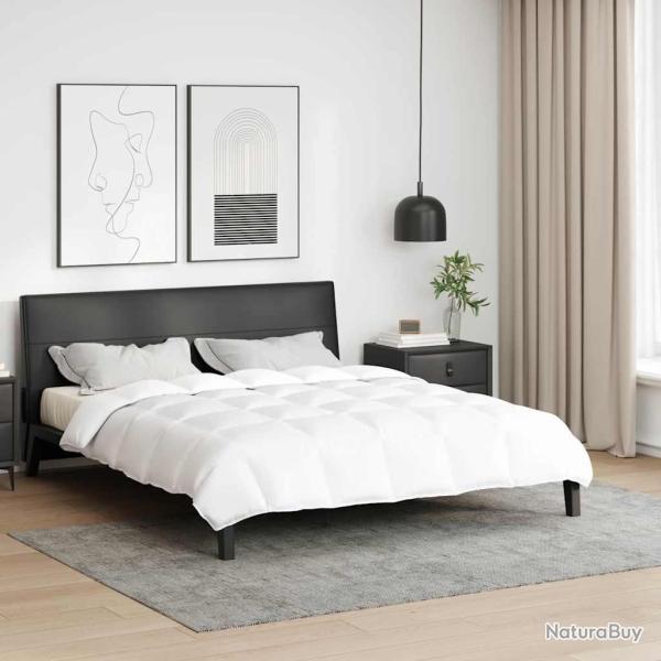 Couette Blanc 200 x 200 cm Plume