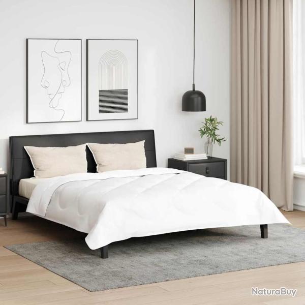 Oreiller avec oreiller 2 pcs Blanc 40 x 80 cm Coton