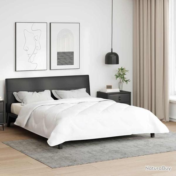 Couette Blanc 220 x 200 x 3 cm Polyester