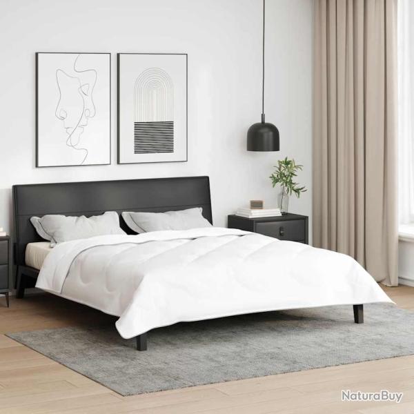 Duvet 2-en-1 Blanc 220 x 200 x 10 cm Polyester