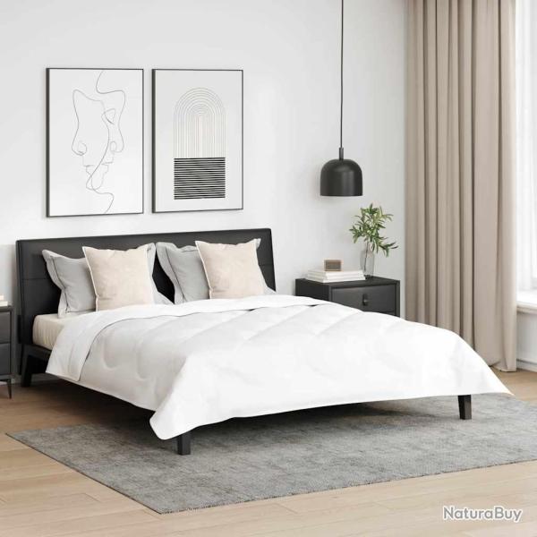Oreiller 2 pcs Blanc 41 x 41 x 20 cm Coton et polyester