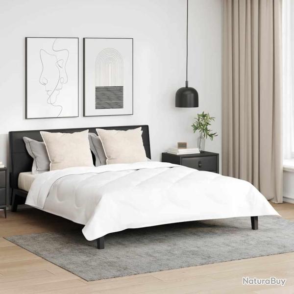 Oreiller 2 pcs Blanc 80 x 80 x 40 cm Coton et polyester