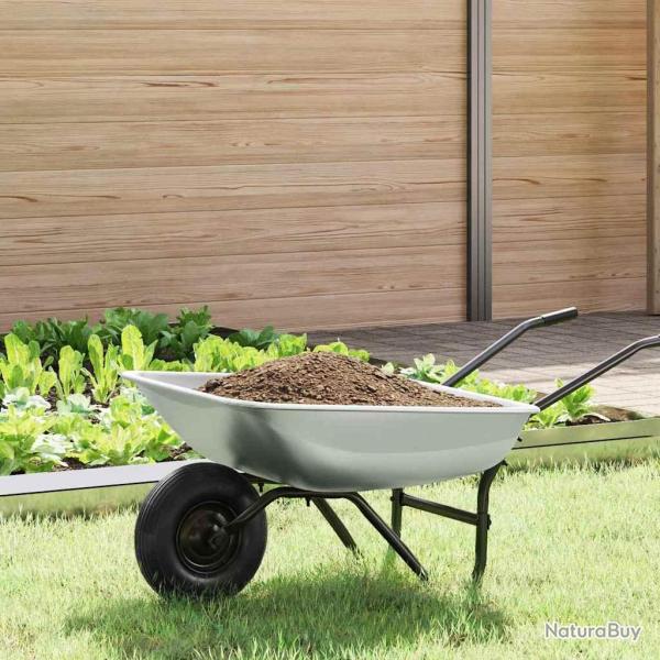 Plateau de rechange pour brouette, argent�, 80 � 60 � 25 cm
