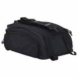 Sac &agrave; v&eacute;lo Noir 38 x 21 x 16 cm Polyester