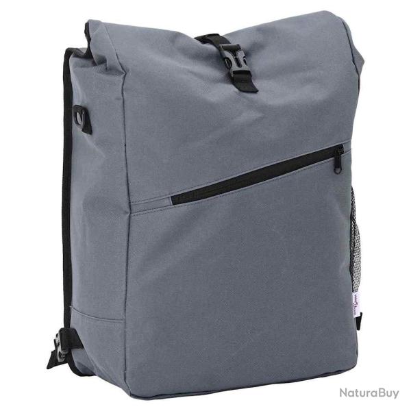 Sac � v�lo Gris 33 x 16 x 60 cm Polyester