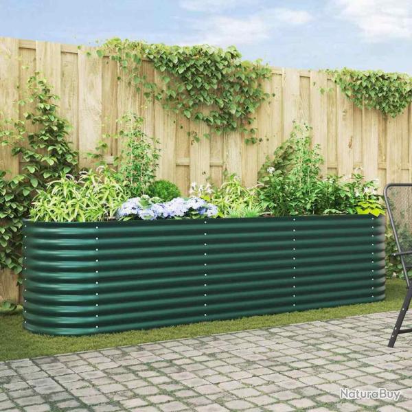 Lit sur�lev� Vert 320 x 80 x 81 cm Acier
