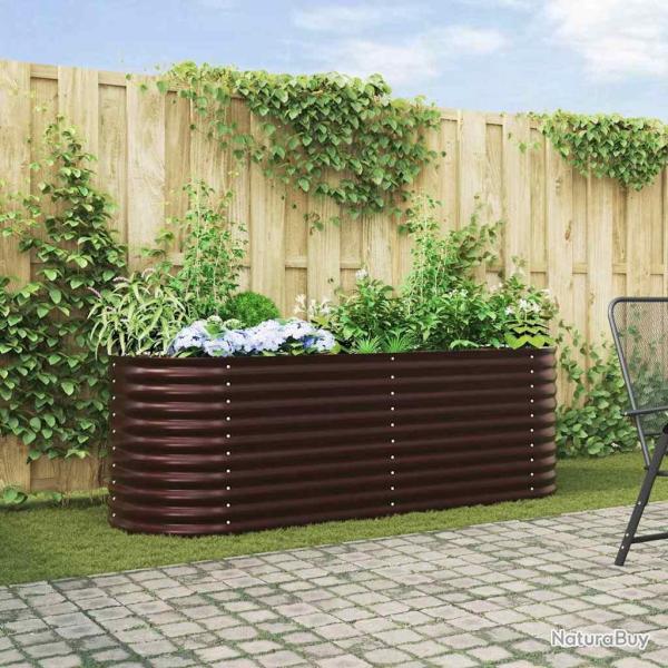 Lit sur�lev� Marron 240 x 80 x 81 cm Acier