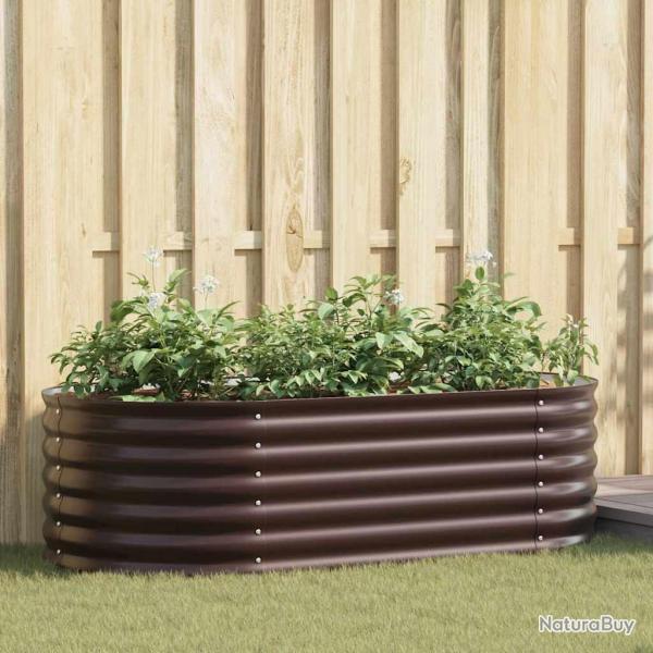 Lit sur�lev� Marron 160 x 80 x 44 cm Acier