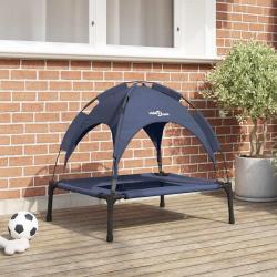 Lit pour Chien Bleu marine 92 x 77 x 82,5 cm Acier