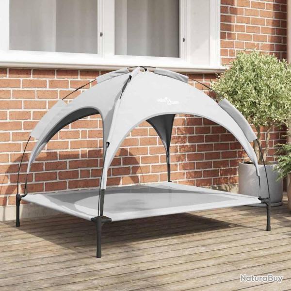 Lit pour Chien Gris Argent� 104 x 86 x 84,5 cm Acier