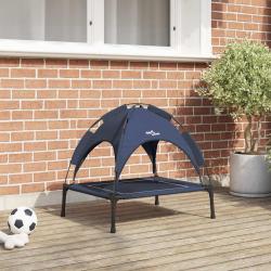 Lit pour Chien Bleu marine 63 x 49,5 x 60 cm Acier