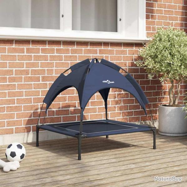 Lit pour Chien Bleu marine 71 x 64 x 71 cm Acier