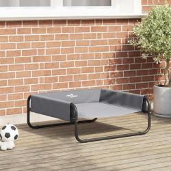 Lit pour Chien Gris clair 75 x 75 x 30 cm Acier