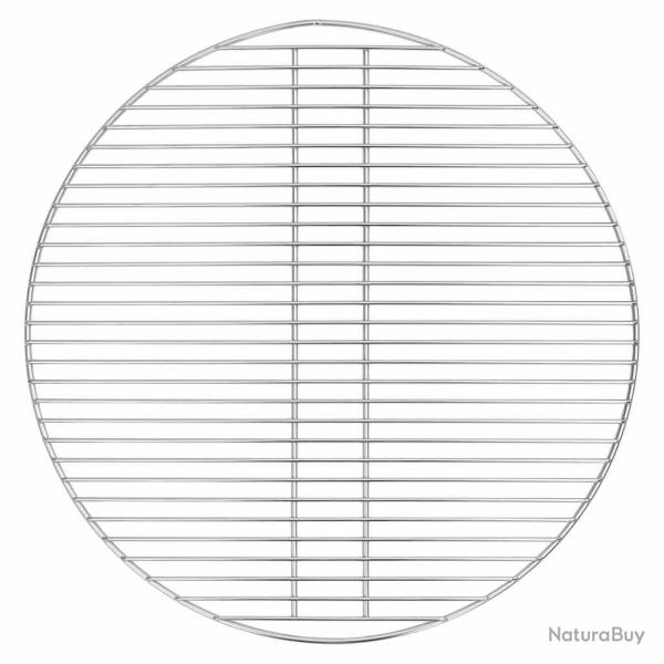 Grille de barbecue Argent� 57 x 57 cm Acier inoxydable