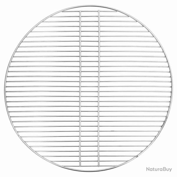 Grille de barbecue Argent� 60 x 60 cm Acier inoxydable