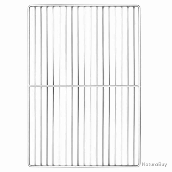 Grille de barbecue Argent� 47 x 32,5 cm Acier inoxydable