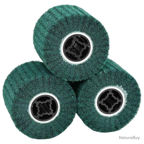 Rouleaux de pon�age 3 pcs Vert 12 x 12 x 10 cm