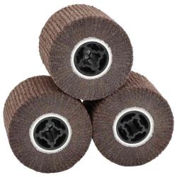 Rouleaux de pon&ccedil;age 3 pcs Marron 12 x 12 x 10 cm