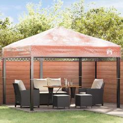Remplacement de housse de gazebo Transparent 300 x 300 x 26 cm