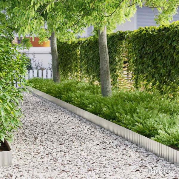 Bord de pelouse Argent� 1000 x 20 x 0,03 cm