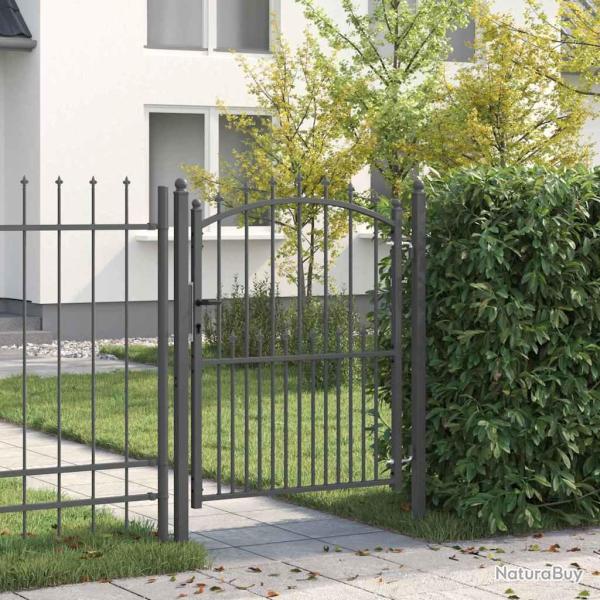 Portail de cl�ture avec pointes EMMEN 150 x 100 cm