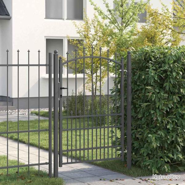 Portail de cl�ture avec pointes EMMEN 170 x 100 cm