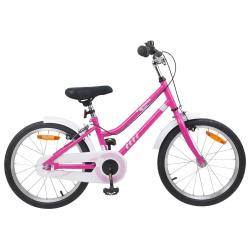 V&eacute;lo pour enfants, pour les 5-7 ans, rose clair, pour l'ext&eacute;rieur, 18 pouces