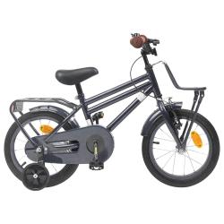 V&eacute;lo pour Enfants 14 Pouces pour les 3-5 ans Gris fonc&eacute;