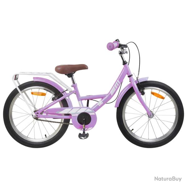 V�lo pour enfants, pour les 5-7 ans, pourpre, pour l'ext�rieur, 18 pouces