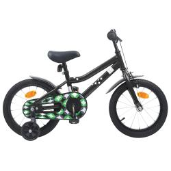 V&eacute;lo pour Enfants 14 Pouces pour les 3-5 ans Noir